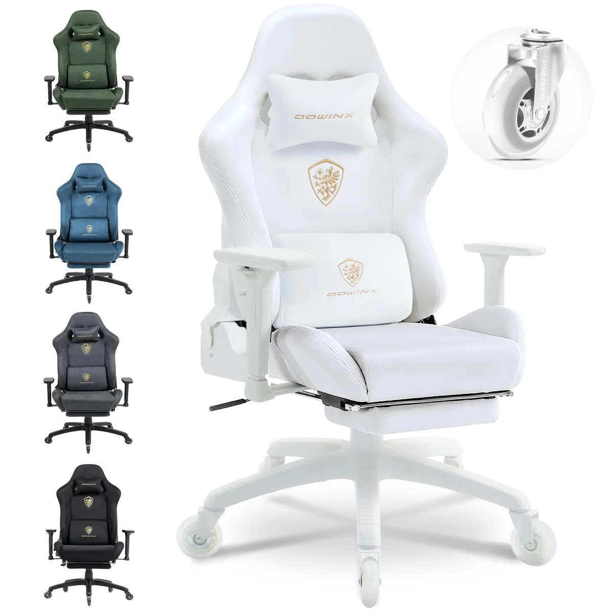Dowinx Silla Gaming Espaciosa Ergonómica Asiento Ancho
